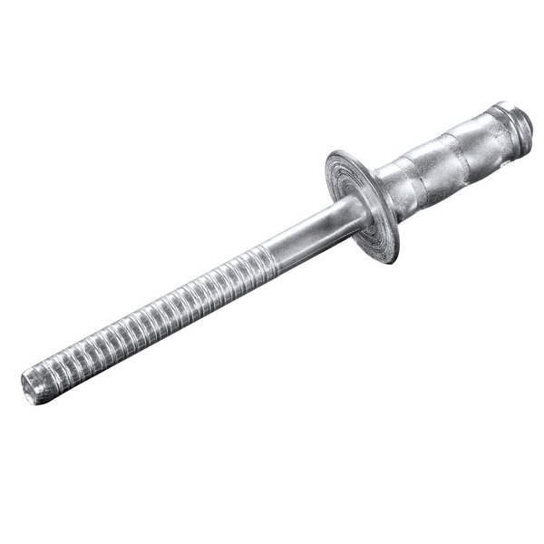 Goebel Blind Rivet, Countersunk Head, 3/16 in Dia., Steel Body, 500 PK SCS-62-64MGRT